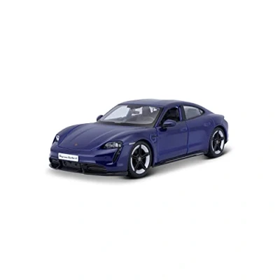 Abbildung von BBURAGO Porsche Taycan Turbo S Blau 1:24