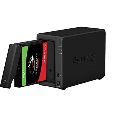 Abbildung von Synology DS720+ 2 GB NAS 20 TB (2 x 10 TB) Seagate IronWolf