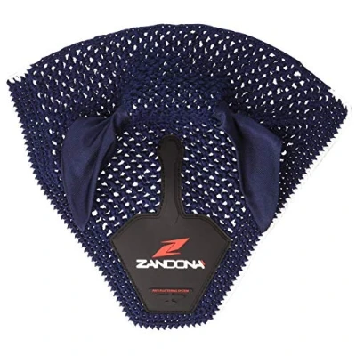 Abbildung von Zandona Fliegenhaube AFS Ear Bonnet Navy/Schwarz Warmblut