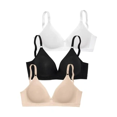 Abbildung von petite fleur Bralette BH, ohne Bügel im Triangel Schnitt aus Baumwolle, Basic Dessous