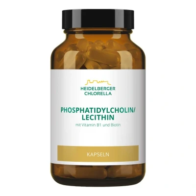 Abbildung von Phosphatidylcholin/Lecithin Kapseln
