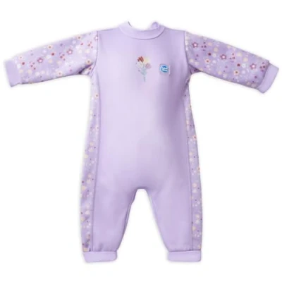 Abbildung von Splash About Unisex Baby Warm One Piece Swimsuit, Lilac Spring, 3 6 Monate