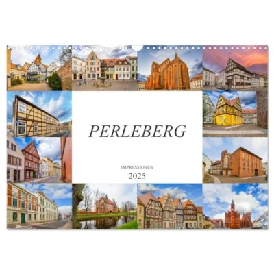 Abbildung von Perleberg Impressionen (Wandkalender 2025 DIN A3 quer), CALVENDO Monatskalender