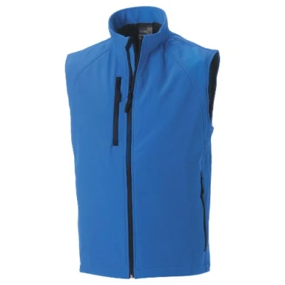 Abbildung von Russell Herren Soft Shell Weste, 3 lagig (M) (Himmelblau)