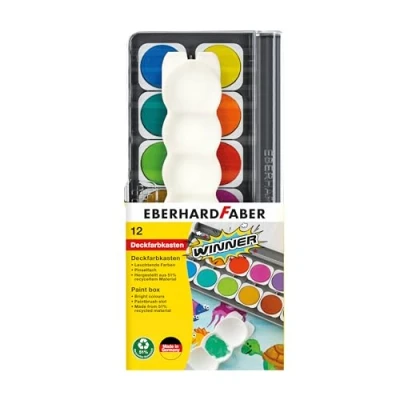 Abbildung von EBERHARD FABER Wasserfarbkasten 12 Farben