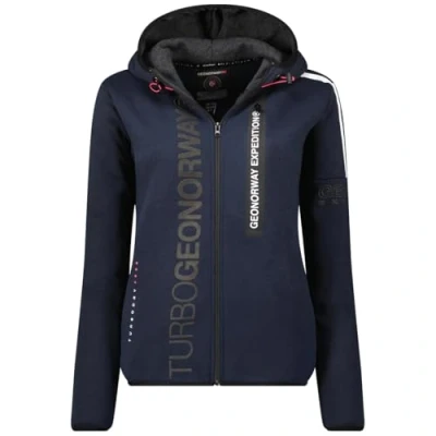 Abbildung von Geographical Norway Damen Freestyle Lady Kapuzenpullover, Marine, 42