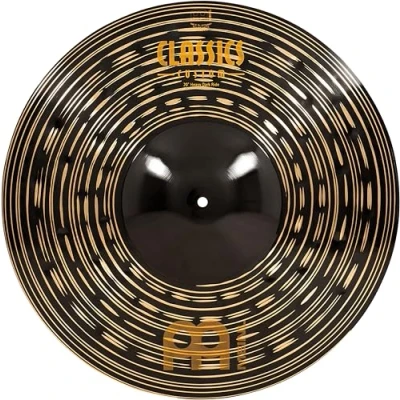 Abbildung von Meinl Cymbals Classics Custom Dark Ride Heavy — 20 Zoll (Video) Schlagzeug Becken (50,80cm) B12 Bronze, Dunkles Finish (CC20HDAR)