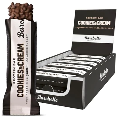 Abbildung von Barebells Protein Bars Cookies &amp; Cream 660 g