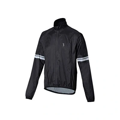Abbildung von BBB Cycling Unisex Adult StormShield 2.0 Jacket Radlerjacke Fahrrad Regenjacke Winddicht Wasserabweisend Wasserdicht Herren und Damen Herbst Winter MTB Urban Rennrad XXL BBW 481, Schwarz