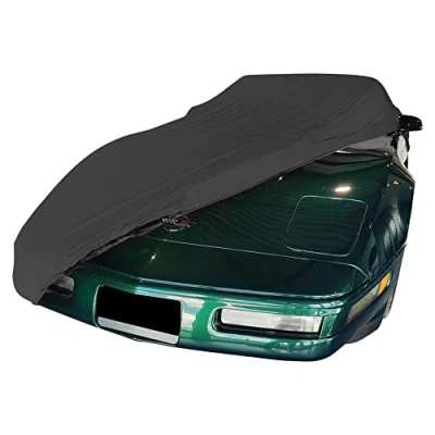 Abbildung von Star Cover Indoor Autoabdeckung kompatibel mit Corvette C4 SUPER Soft Stretch