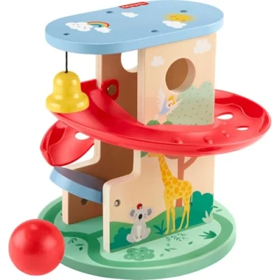 Abbildung von Fisher Price® Kugelbahn Tierwelt Kugelbahn, aus Holz