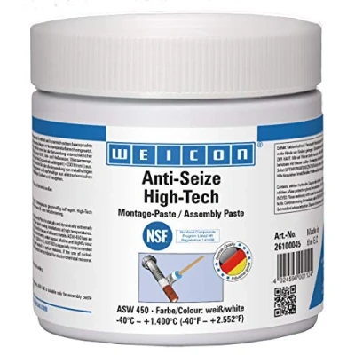 Abbildung von Weicon 26100045 Anti Seize High Tech Montagepaste 450g Schutz gegen Korrosion metallfrei