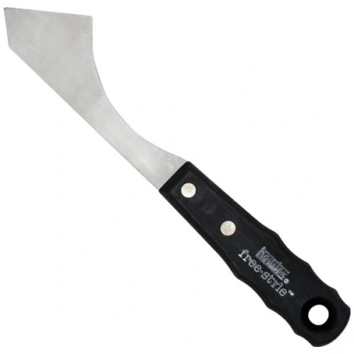 Abbildung von Liquitex 109909 Professional Malmesser mit einer gebürsteten rostfreien Metallklinge für Acrylfarben oder Ölfarben XXL Nr.09