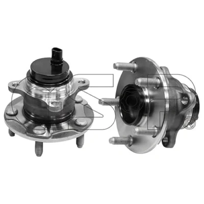 Abbildung von GSP 9400282 Radlagersatz Vorderachse links, rechts mit integriertem ABS Sensor 140mm LEXUS: GS IV