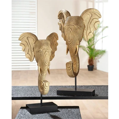 Abbildung von GILDE Tierfigur &quot;Skulptur &quot;Elefant&quot; H. 46 cm&quot;