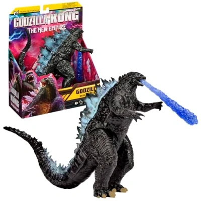 Abbildung von Godzilla x Kong: The New Empire, 6 Inch Original Action Figure Toy, Iconic Collectable Movie Character, Includes Heat Ray Power Feature, Suitable for Ages 4 Years+