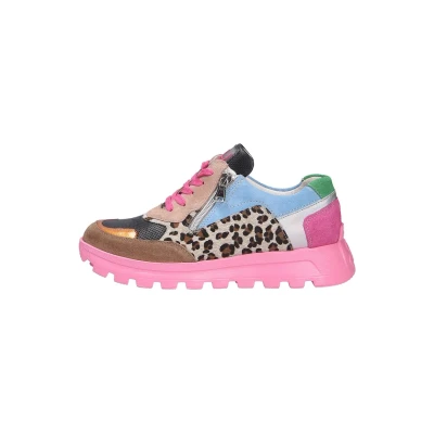 Abbildung von Waldläufer Sneakers Sneaker low, Damen, Größe: 39, Taupeorangecorda (087) Schuhe