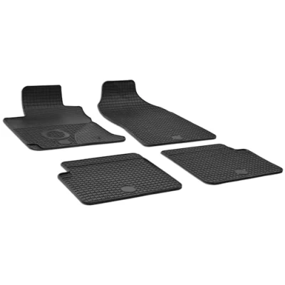 Abbildung von Walser DirtGuard Gummi Fussmatten Auto kompatibel mit Toyota Corolla Verso 03/2004 04/2009, 100% passgenaue Fußmatten, robuste Universal Fußmatte Auto, Gummimatten
