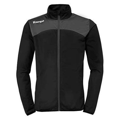 Abbildung von Kempa Herren Jacke Emotion 2.0 Poly Jacke, Schwarz/anthra, M, 200225801