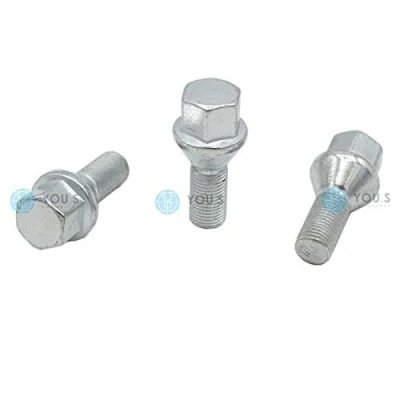 Abbildung von YOU.S Original RADSCHRAUBEN M12 x 1,25 mm Sechskant Kegelkopf Gewinde 22mm (5 Stück)