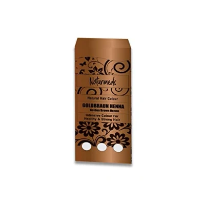 Abbildung von HENNA PULVER GOLD BRAUN HAARFARBE