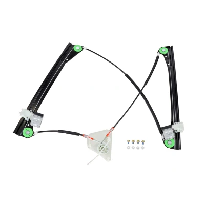 Abbildung von VAICO Fensterheber Original Qualität vorne links elektrisch ohne Elektromotor, mit Grundträger Komfortfunktion V10 3056