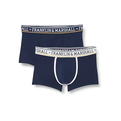 Abbildung von Franklin &amp; Marshall Boxer Panties, Herren, Größe: Small, Blau