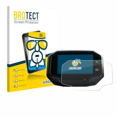 Abbildung von BROTECT Schutzglas für Kawasaki Ninja 650 / 1000SX 2020+ Schutzfolie Panzer Folie Glas [Extrem Kratzfest 9H, Anti Fingerprint, Ultra Transparent]