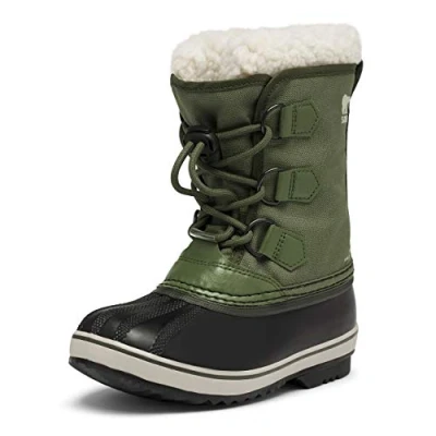 Abbildung von Sorel Youth YOOT PAC Snowboot/Winterstiefel für Kinder, Größe: 38, Hiker green Schuhe
