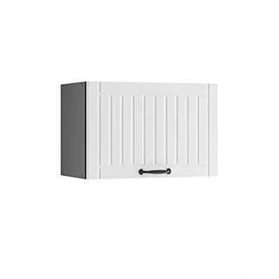 Abbildung von Vicco Hängeschrank Fame Line, Weiß Landhaus/Anthrazit, 60 cm Flach