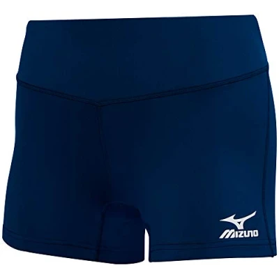 Abbildung von Mizuno Damen 440656 5151 03 XS Victory 3 5 Inseam Volleyball Shorts, Navy, EU