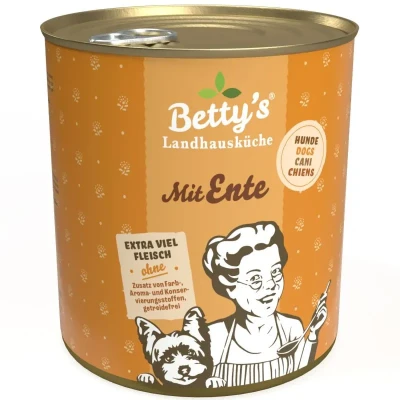 Abbildung von Betty`s Landhausküche Mit Ente 800g x 6