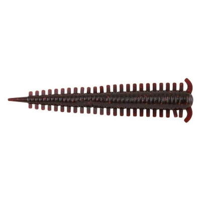 Abbildung von Berkley Gulp! Saltwater Sandworm 2in Shad (24 Stück) Motor Oil Red Fleck Gummifisch
