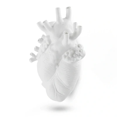Abbildung von SELETTI Vase Love in Bloom Giant, weiß, H 60 cm, Fiberglas