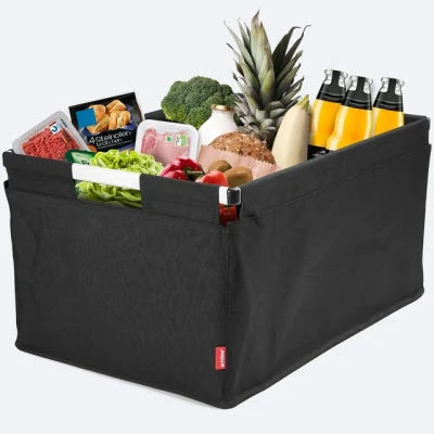 Abbildung von achilles Klappbox Big Box Alu Einkaufs Transport Kiste mit Aluminiumrahmen Klapp