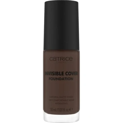 Abbildung von Catrice Invisible Cover Foundation, Nr. 095N, Nude, feuchtigkeitsspendend, langanhaltend, natürlich, für trockene Haut, vegan, ölfrei, ohne Parabene, Mikroplastikpartikel, 1er Pack (30ml)