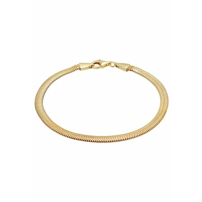 Abbildung von Kuzzoi Elegant CHIC Armband goldcoloured, Herren, Größe: 19, Gold coloured