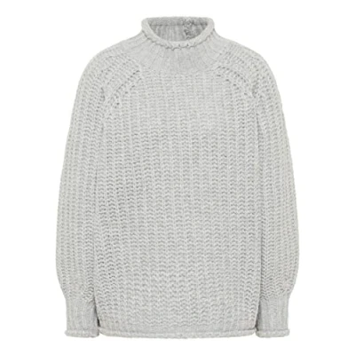 Abbildung von Gaya Damen Strickpullover 19025295 GA01, GRAU Melange, XL/XXL