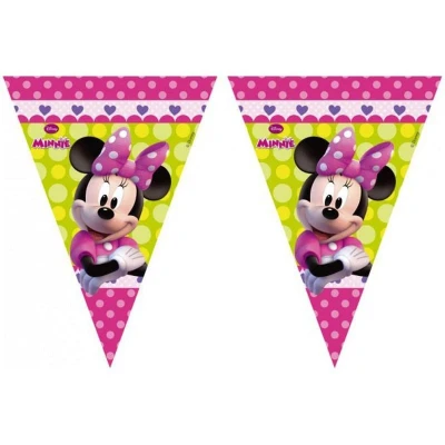Abbildung von Flag Linie Minnie Maus Kalkrosa