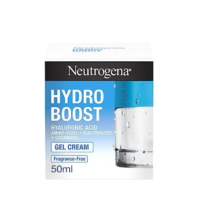 Abbildung von Neutrogena Hydro Boost Gel Creme Feuchtigkeitspflege mit Hyaluronsäure &amp; Trehalose Für trockene Haut 50 ml