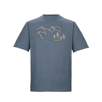 Abbildung von Killtec T Shirt &quot;KOS 78 MN TSHRT&quot;, Herren von killtec, Melange Optik, Bergprint, vielseitig.