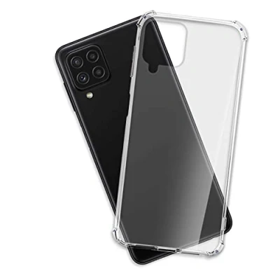 Abbildung von mtb more energy® Case Soft Armor kompatibel mit Samsung Galaxy A22 4G (SM A225, 6.4&#039;&#039;) verstärkte Ecken Kameraschutz 1,5mm TPU Schutz Hülle Cover Tasche Handyhülle