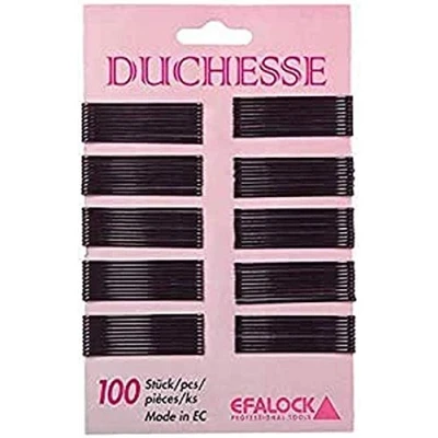 Abbildung von Efalock Duchesse Haarklemmen 7 cm 100 Stk. gold