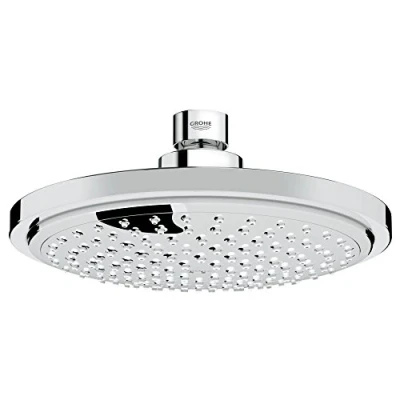 Abbildung von GROHE Euphoria Cosmopolitan 180 Kopfbrause (wassersparend, Antikalk System, langlebige Oberfläche), chrom, 27492000