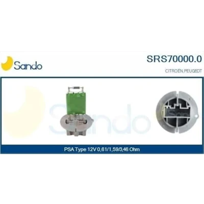 Abbildung von SANDO SRS70000.0 Widerstand, Innenraumgebläse PEUGEOT: 307 Schrägheck, SW, 206 CITROËN: C3 I Pluriel