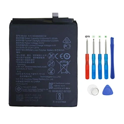 Abbildung von SWARK HB386280ECW Akku Kompatibel mit Huawei P10 VTR L29 &amp; Honor 9 STF AL00 with Tools