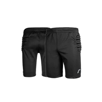 Abbildung von Reusch Torwart kurze Sporthose, Größe: Large, Black /silver