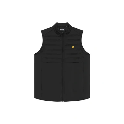 Abbildung von Lyle &amp; Scott Sports � Hybrid Weste mit doppelter Kammer, Schwarz