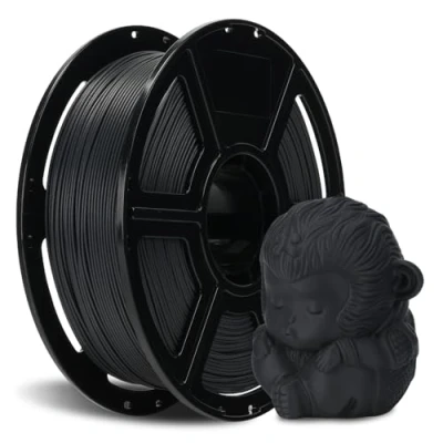 Abbildung von FLASHFORGE Kohlefaser PLA Filament 1.75mm, Kohlefaserverstärktes 3D Drucker Filament, 1KG Spule Maßgenauigkeit +/ 0.02mm, hohe Festigkeit &amp; Abriebfestigkeit (Volcanic Rock Gray)