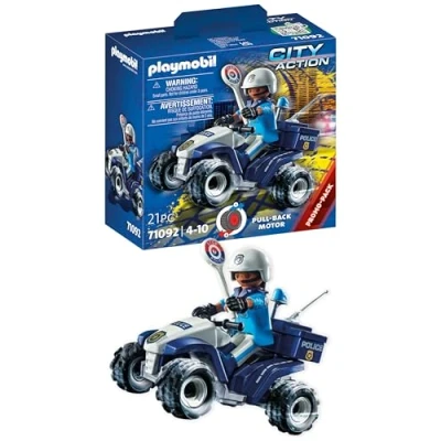 Abbildung von Playmobil 71092 City Action Polizei Speed Quad